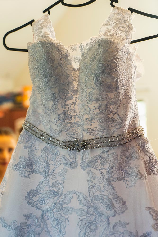 Wedding Dress Closeup
