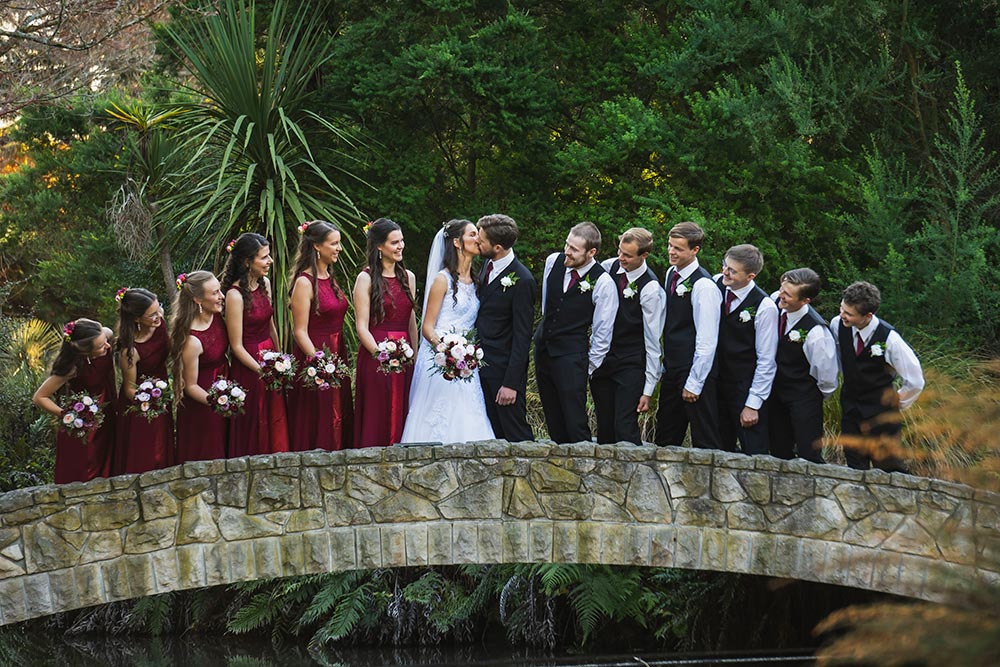 In the Gardens - Wedding Photoshoot