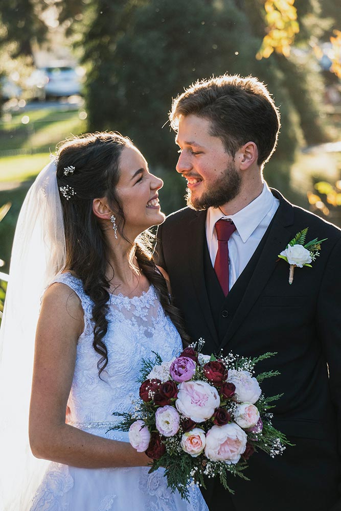 In the Gardens - Wedding Photoshoot