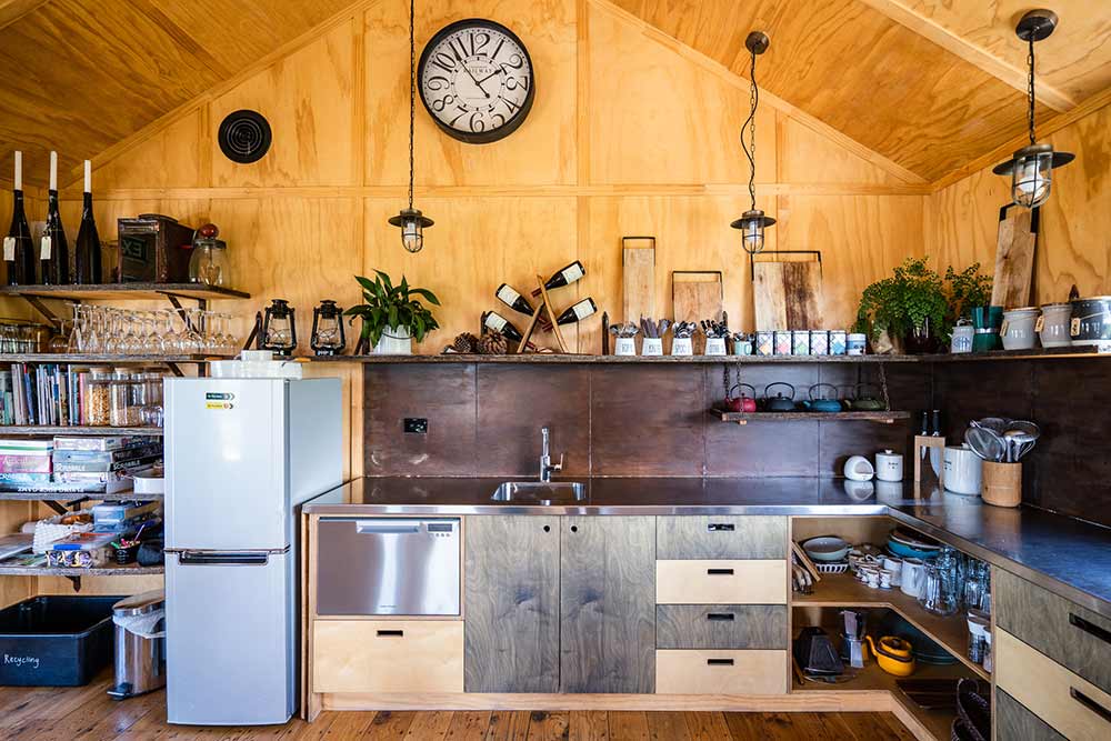 Kitchen - Valley Views Glamping